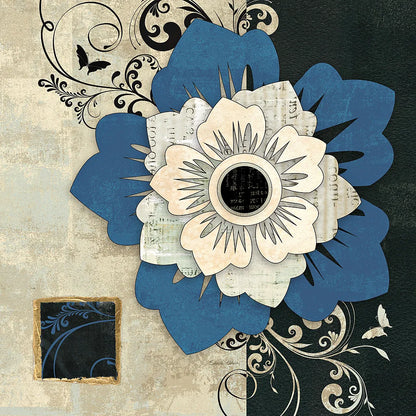 Flowers In Bloom IV by Belinda Aldrich. SKU 13596a. Archival Giclee Fine art print for wall decor.