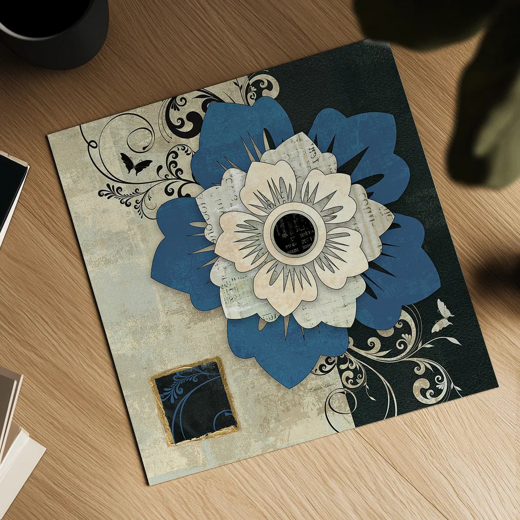 Flowers In Bloom IV by Belinda Aldrich. Shown as a detailed flat fine art print, highlighting archival giclee quality. Available as an archival giclee rolled canvas, fine art paper, or poster print. SKU 13596a.