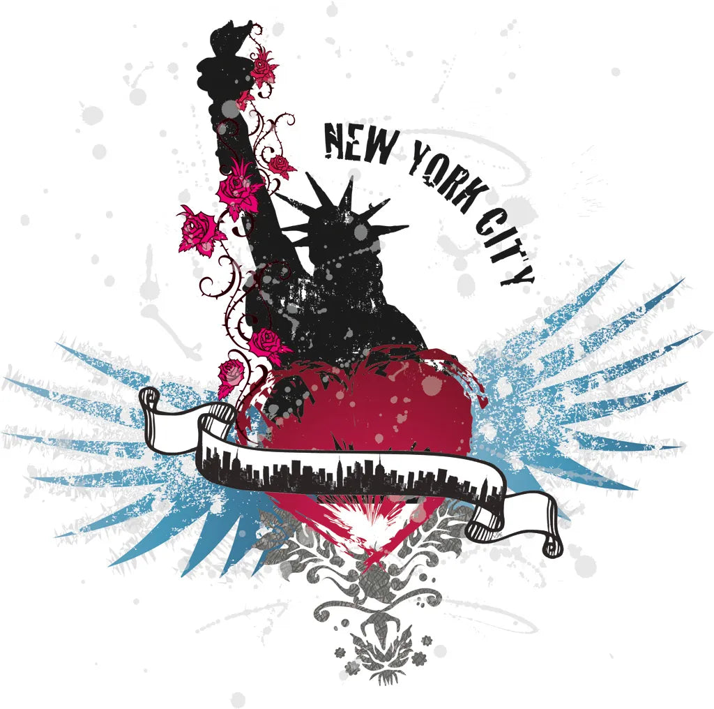 Heart of the City New York by Belinda Aldrich. SKU 32966a. Archival Giclee Fine art print for wall decor.