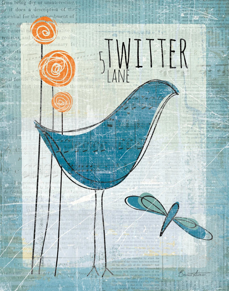 Twitter Lane by Belinda Aldrich