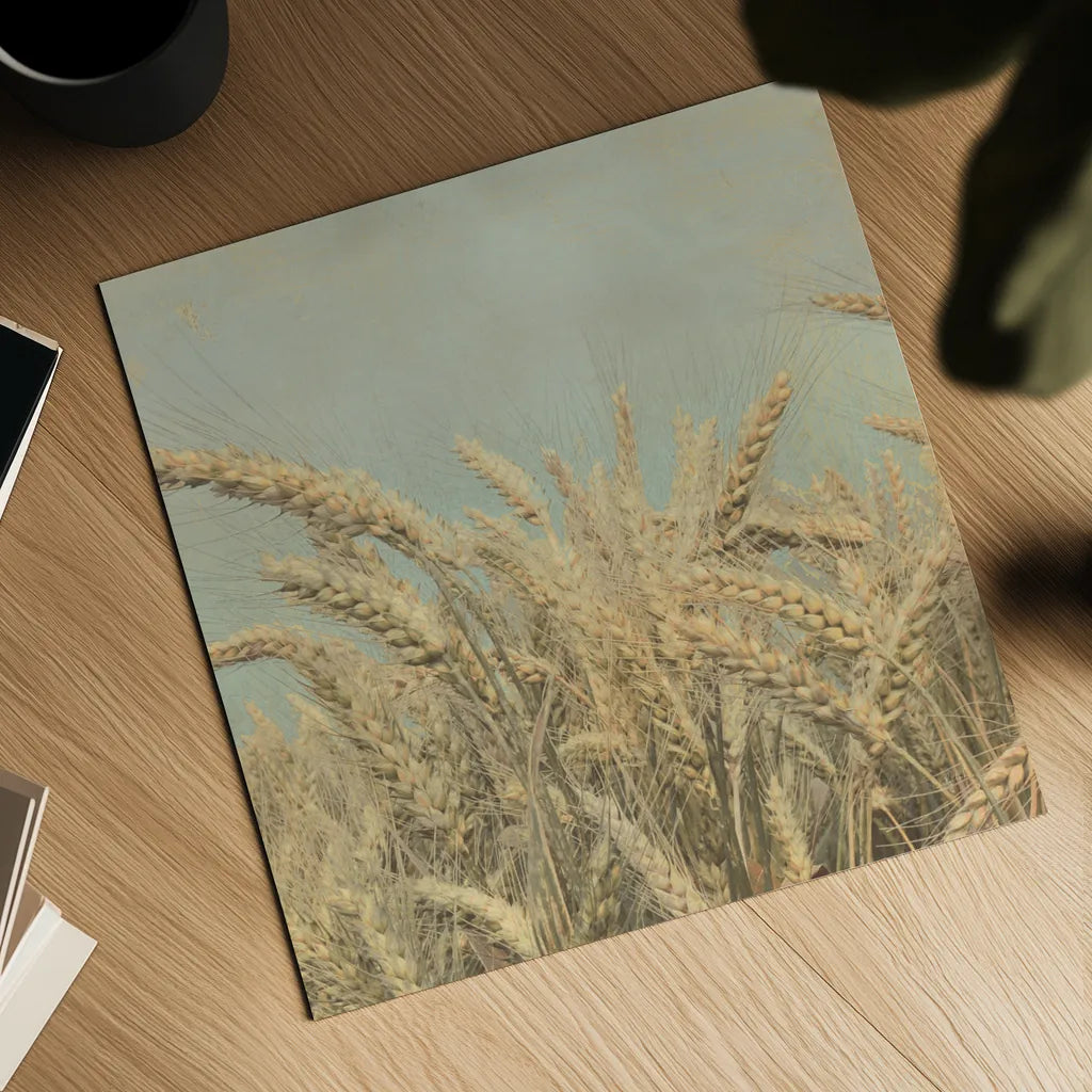 Gold Harvest Crop by Ben Richard. Shown as a detailed flat fine art print, highlighting archival giclee quality. Available as an archival giclee rolled canvas, fine art paper, or poster print. SKU 52752a.