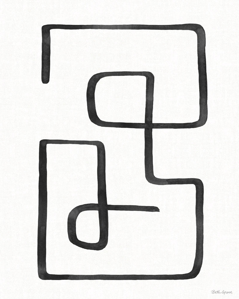 Abstract Squiggle IV by Beth Grove