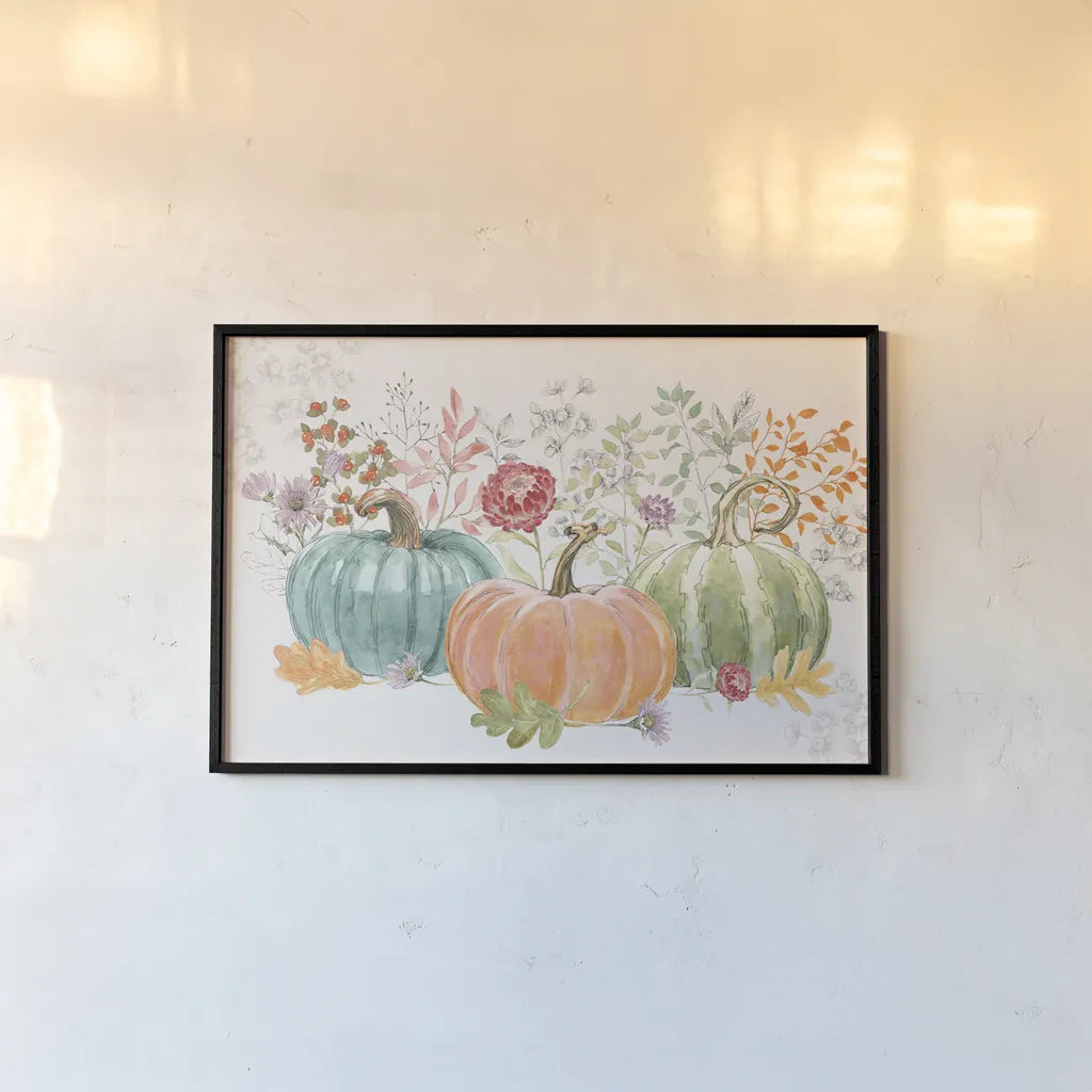 Abundance I by Beth Grove. shown as a paper print in a black flame. Available as a archival giclee rolled canvas, fine art paper, or poster print. SKU 98101i.