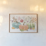 Abundance I by Beth Grove. shown as a paper print in a natural frame. Available as a archival giclee rolled canvas, fine art paper, or poster print. SKU 98101i.
