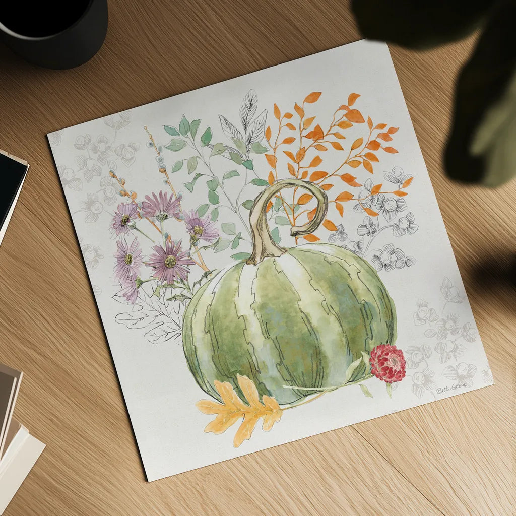 Abundance III by Beth Grove. Shown as a detailed flat fine art print, highlighting archival giclee quality. Available as an archival giclee rolled canvas, fine art paper, or poster print. SKU 98103a.