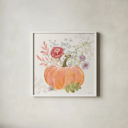 Abundance IV by Beth Grove. Shown in a crisp white glass frame for a clean and minimalist style. Available as an archival giclee rolled canvas, fine art paper, or poster print. SKU 98104a.