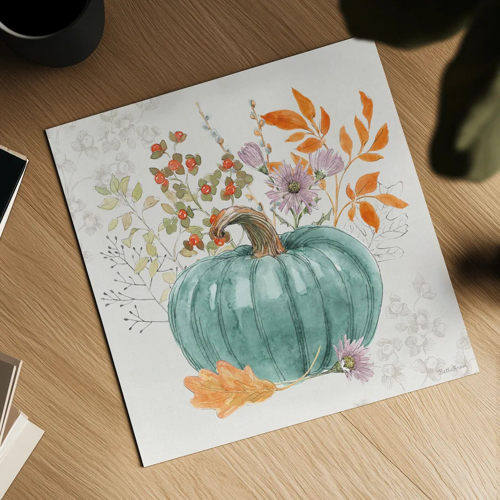 Abundance V by Beth Grove. Shown as a detailed flat fine art print, highlighting archival giclee quality. Available as an archival giclee rolled canvas, fine art paper, or poster print. SKU 98105a.