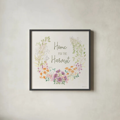 Abundance VI by Beth Grove. Shown in a sleek black glass frame for a contemporary gallery look. Available as an archival giclee rolled canvas, fine art paper, or poster print. SKU 98106a.