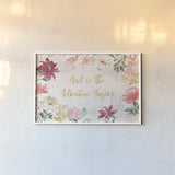 All You Need is Love I by Beth Grove. shown as a paper print in a white frame. Available as a archival giclee rolled canvas, fine art paper, or poster print. SKU 55404i.