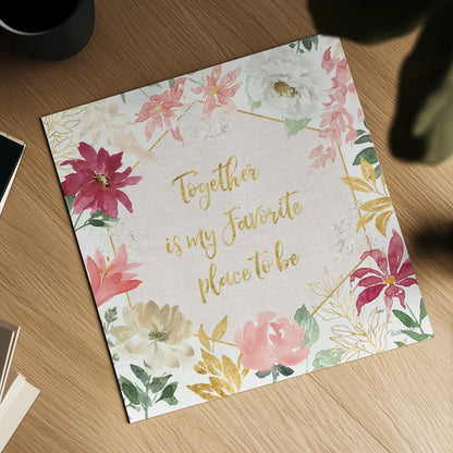 All You Need is Love II by Beth Grove. Shown as a detailed flat fine art print, highlighting archival giclee quality. Available as an archival giclee rolled canvas, fine art paper, or poster print. SKU 55405a.