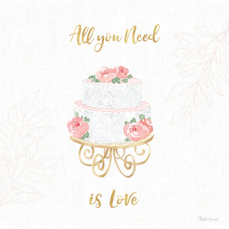 All You Need is Love IX by Beth Grove. SKU 55412a. Archival Giclee Fine art print for wall decor.