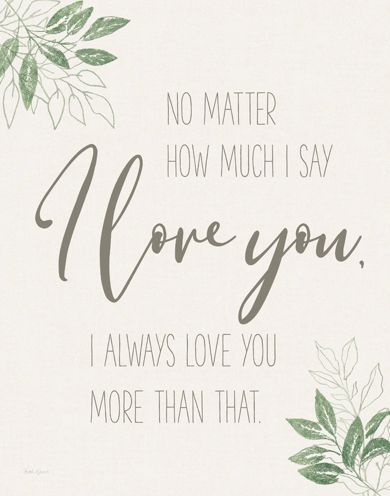 All You Need is Love Sentiment by Beth Grove
