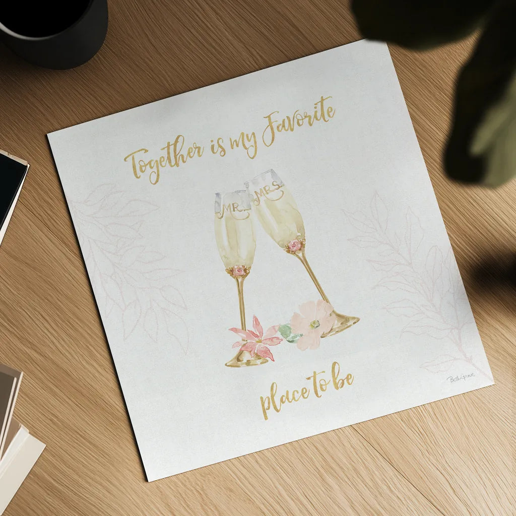 All You Need is Love VIII by Beth Grove. Shown as a detailed flat fine art print, highlighting archival giclee quality. Available as an archival giclee rolled canvas, fine art paper, or poster print. SKU 55411a.