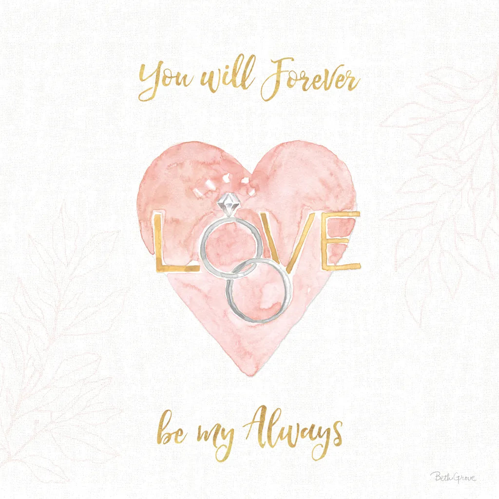 All You Need is Love XI by Beth Grove. SKU 55414a. Archival Giclee Fine art print for wall decor.