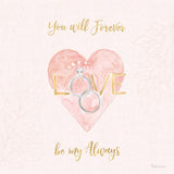 All You Need is Love XI Pink by Beth Grove. SKU 55418a. Archival Giclee Fine art print for wall decor.