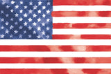 Americana Style Flag II by Beth Grove. SKU 79934i. Archival Giclee Fine art print for wall decor.