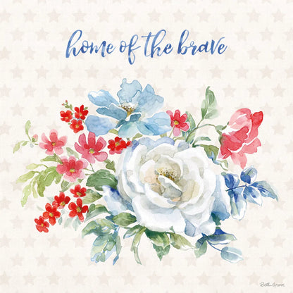 Americana Style III by Beth Grove. SKU 69482a. Archival Giclee Fine art print for wall decor.