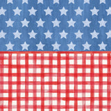 Americana Style VI No Words by Beth Grove. SKU 70413a. Archival Giclee Fine art print for wall decor.