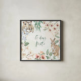 Aussie Love III by Beth Grove. Shown in a sleek black glass frame for a contemporary gallery look. Available as an archival giclee rolled canvas, fine art paper, or poster print. SKU 62830a.