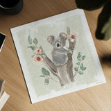 Aussie Love IV by Beth Grove. Shown as a detailed flat fine art print, highlighting archival giclee quality. Available as an archival giclee rolled canvas, fine art paper, or poster print. SKU 62831a.