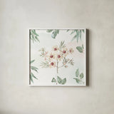 Aussie Love IX by Beth Grove. Shown in a crisp white glass frame for a clean and minimalist style. Available as an archival giclee rolled canvas, fine art paper, or poster print. SKU 62836a.