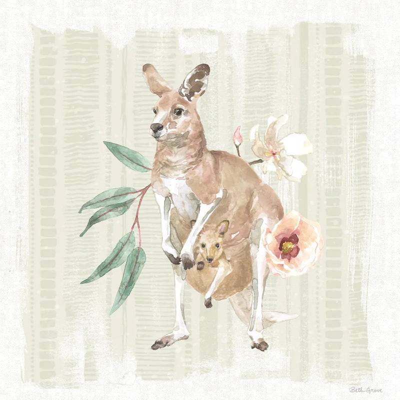 Aussie Love V by Beth Grove. SKU 62832a. Archival Giclee Fine art print for wall decor.