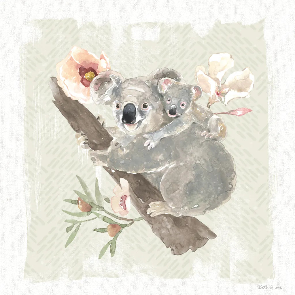 Aussie Love VII by Beth Grove. SKU 62834a. Archival Giclee Fine art print for wall decor.