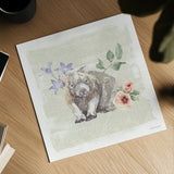 Aussie Love VIII by Beth Grove. Shown as a detailed flat fine art print, highlighting archival giclee quality. Available as an archival giclee rolled canvas, fine art paper, or poster print. SKU 62835a.