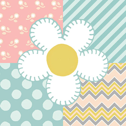 Baby Quilt II by Beth Grove. SKU 24661a. Archival Giclee Fine art print for wall decor.