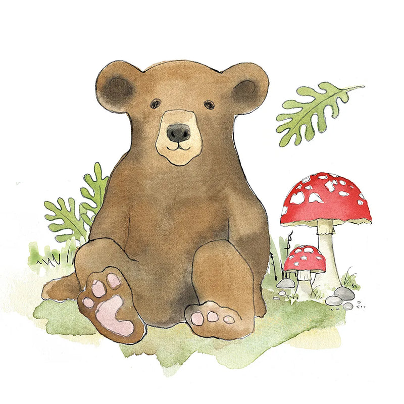 Baby Woodland II by Beth Grove. SKU 27731a. Archival Giclee Fine art print for wall decor.