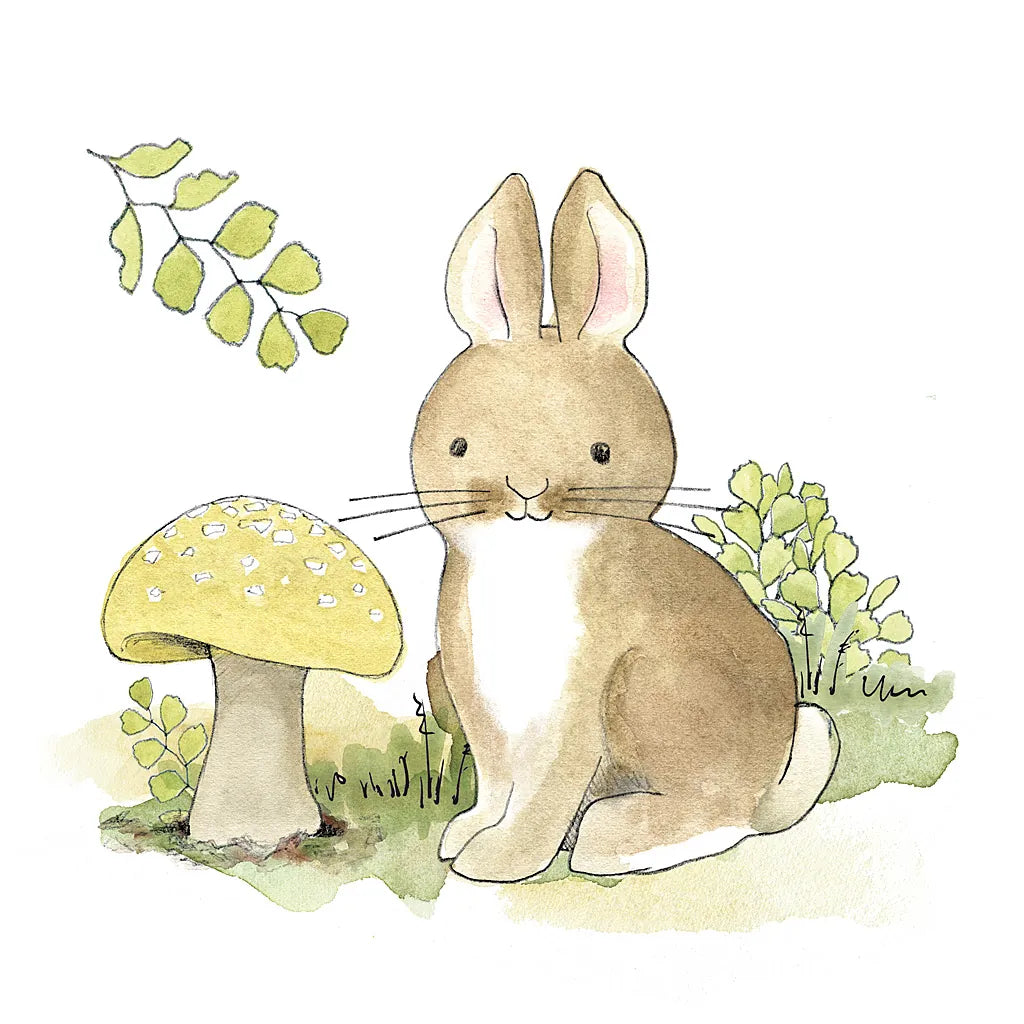 Baby Woodland IV by Beth Grove. SKU 27733a. Archival Giclee Fine art print for wall decor.