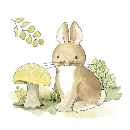 Baby Woodland IV by Beth Grove. SKU 27733a. Archival Giclee Fine art print for wall decor.