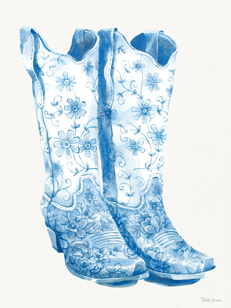 Blue Boots by Beth Grove