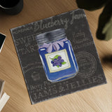 Canning Kitchen II black by Beth Grove. Shown as a detailed flat fine art print, highlighting archival giclee quality. Available as an archival giclee rolled canvas, fine art paper, or poster print. SKU 32191a.