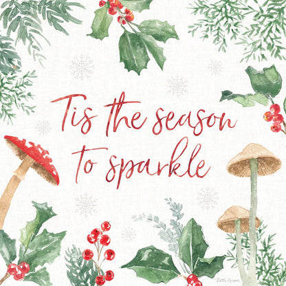 Christmas Charm IX by Beth Grove. SKU 83459a. Archival Giclee Fine art print for wall decor.