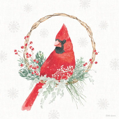 Christmas Charm VI by Beth Grove. SKU 83456a. Archival Giclee Fine art print for wall decor.