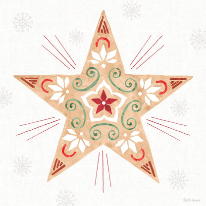 Christmas Charm X by Beth Grove. SKU 83460a. Archival Giclee Fine art print for wall decor.