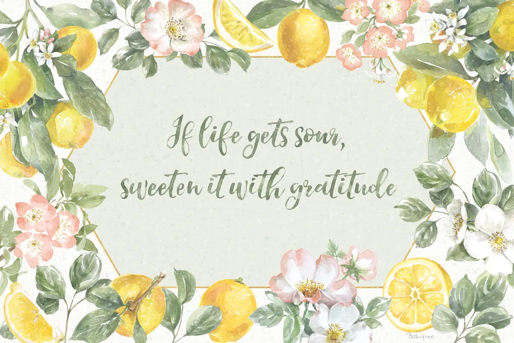 Citrus Charm I by Beth Grove. SKU 65555i. Archival Giclee Fine art print for wall decor.