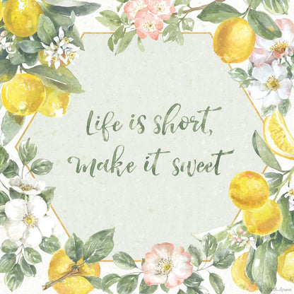 Citrus Charm II by Beth Grove. SKU 65556a. Archival Giclee Fine art print for wall decor.