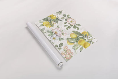 Citrus Charm IV by Beth Grove. shown as a rolled paper print. Available as archival giclee rolled canvas, fine art paper, or poster print. SKU 65558i.