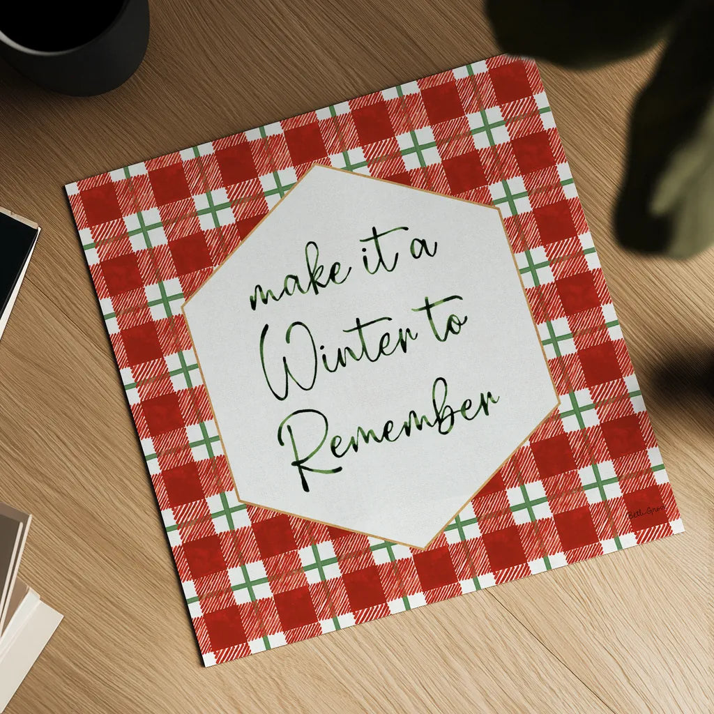 Classic Christmas VII by Beth Grove. Shown as a detailed flat fine art print, highlighting archival giclee quality. Available as an archival giclee rolled canvas, fine art paper, or poster print. SKU 90802a.