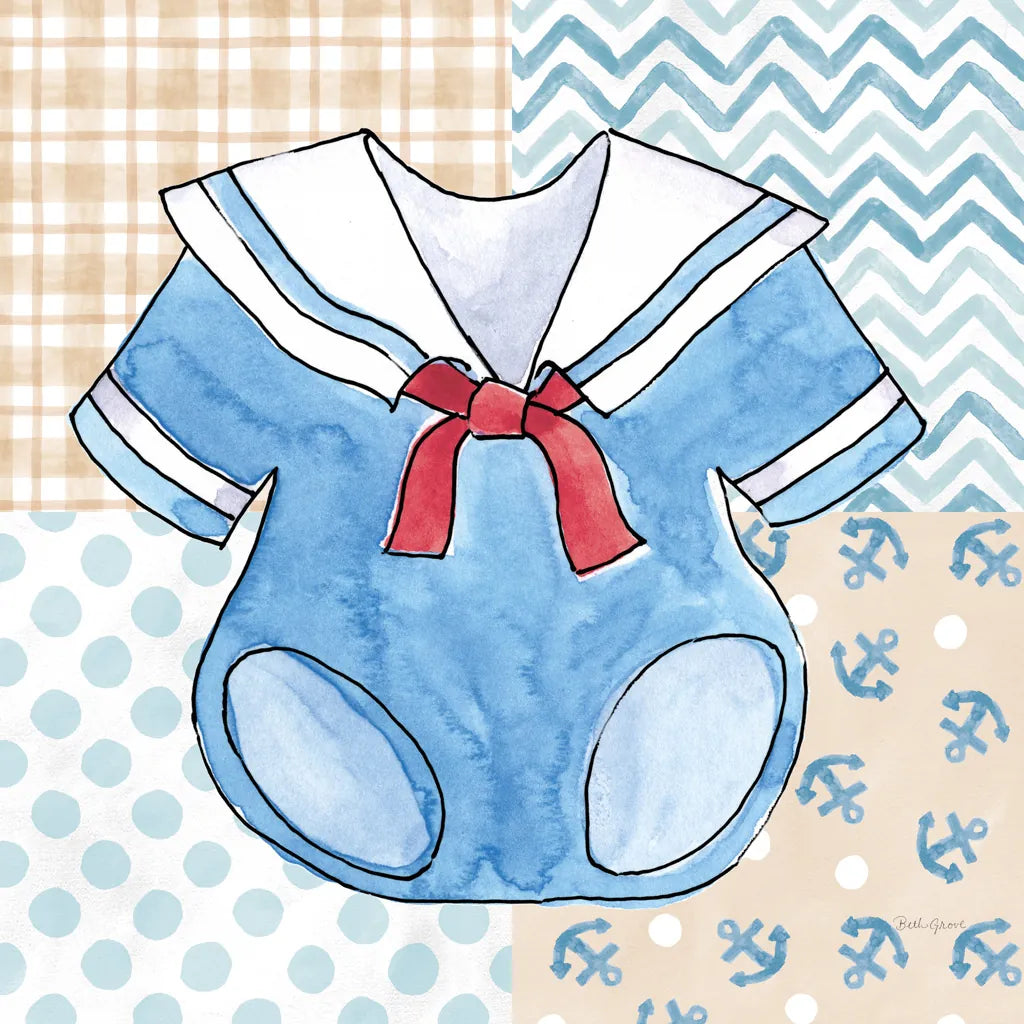 Coastal Baby II by Beth Grove. SKU 29310a. Archival Giclee Fine art print for wall decor.