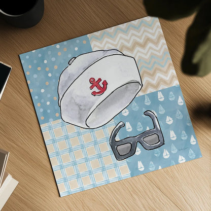 Coastal Baby III by Beth Grove. Shown as a detailed flat fine art print, highlighting archival giclee quality. Available as an archival giclee rolled canvas, fine art paper, or poster print. SKU 29311a.