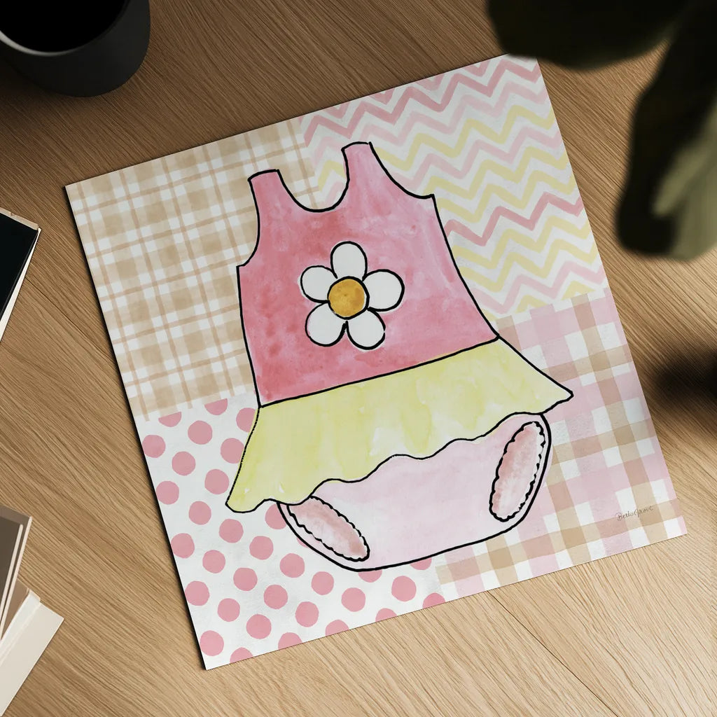 Coastal Baby VI by Beth Grove. Shown as a detailed flat fine art print, highlighting archival giclee quality. Available as an archival giclee rolled canvas, fine art paper, or poster print. SKU 29314a.