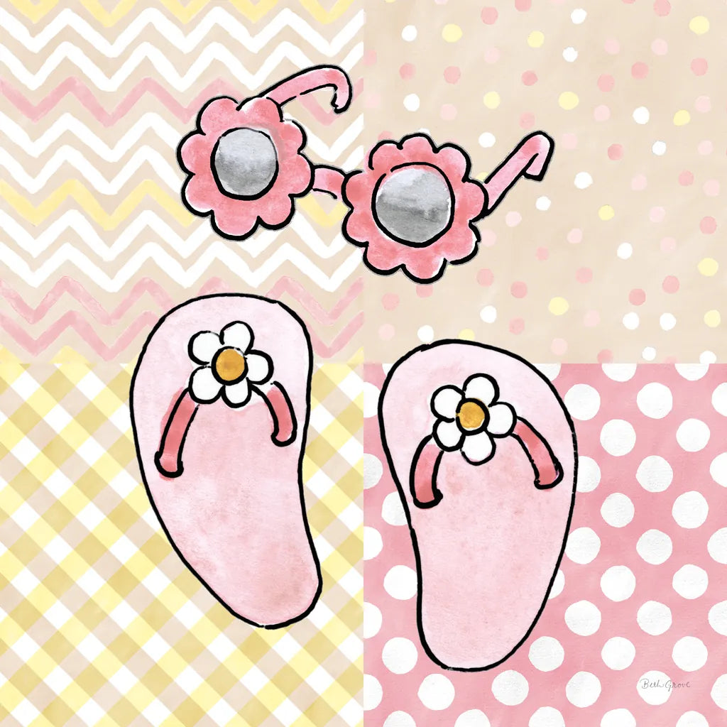 Coastal Baby VII by Beth Grove. SKU 29315a. Archival Giclee Fine art print for wall decor.