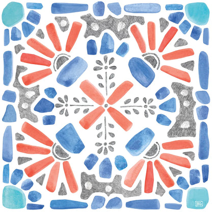 Coastal Sea Life IX by Beth Grove. SKU 36192a. Archival Giclee Fine art print for wall decor.