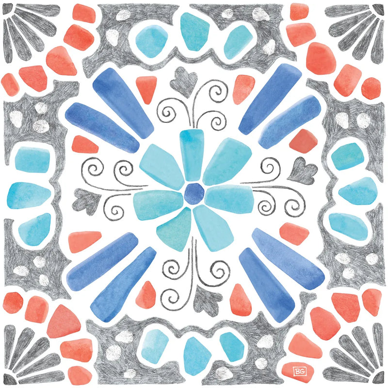 Coastal Sea Life VIII by Beth Grove. SKU 36191a. Archival Giclee Fine art print for wall decor.