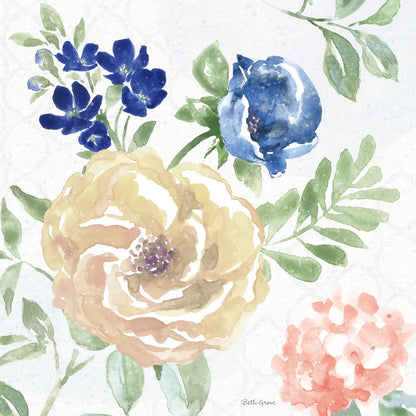 Coastline Botanical II by Beth Grove. SKU 58549a. Archival Giclee Fine art print for wall decor.