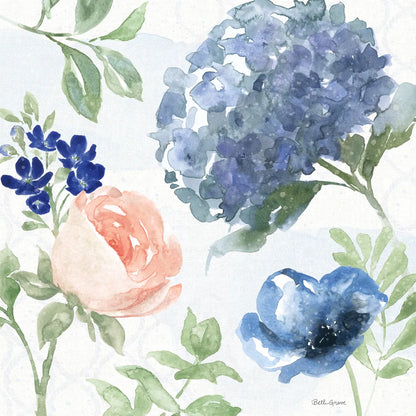 Coastline Botanical III by Beth Grove. SKU 58550a. Archival Giclee Fine art print for wall decor.