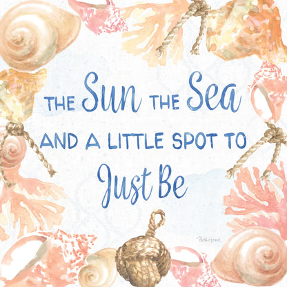 Coastline Botanical IX by Beth Grove. SKU 59136a. Archival Giclee Fine art print for wall decor.